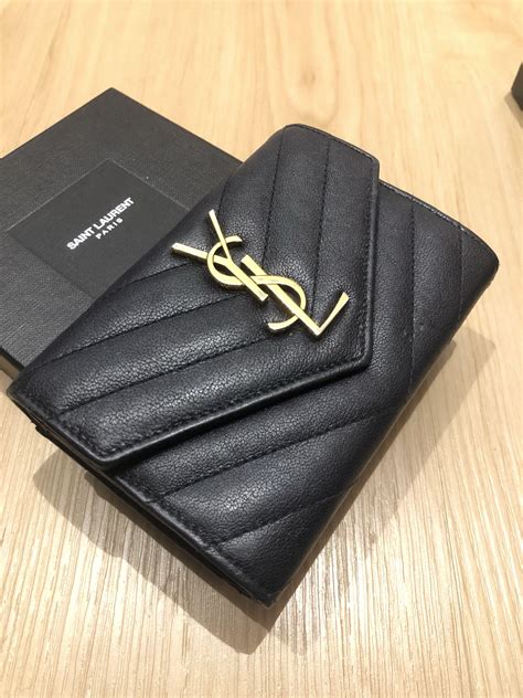 ysl name card holder|ysl card holder used.